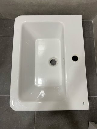 Lavabo Cerámico Blanco 44x59 cm marca Gala