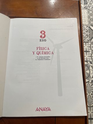 Física y Química 3 ESO