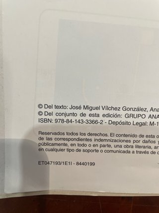 Física y Química 3 ESO