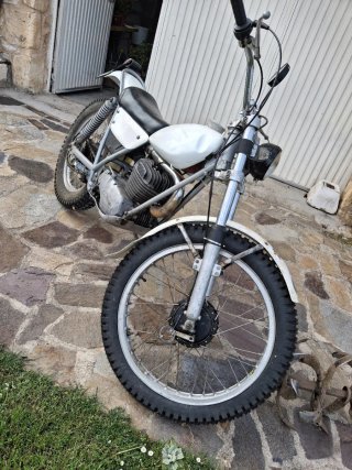 Ossa 250 Enduro/Trial Blanca
