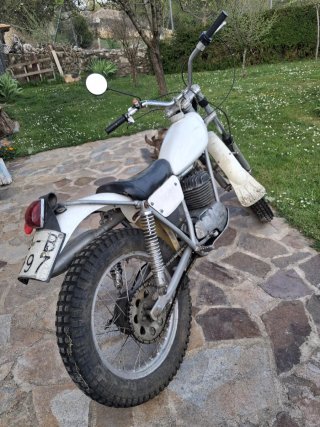 Ossa 250 Enduro/Trial Blanca