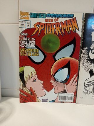 Comic Spiderman y Logan Shadow