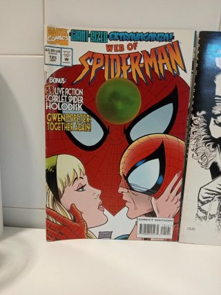 Comic Spiderman y Logan Shadow