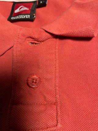 Polo Quiksilver Rojo Talla L