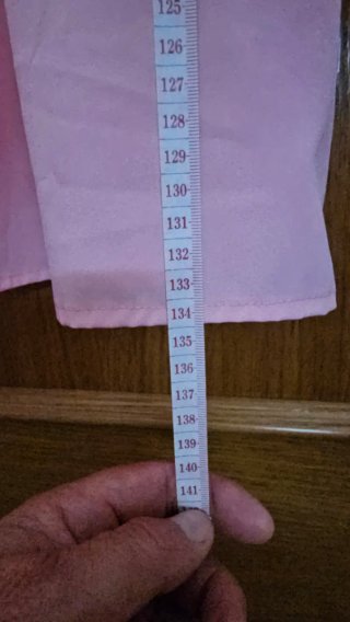 Vestido largo rosa mujer S/M – como nuevo