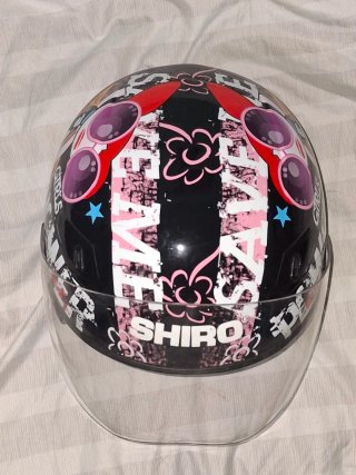 Casco Moto Infantil Diseño Girls Power
