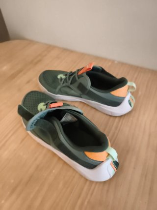Zapatillas Verano Verdes y Naranja