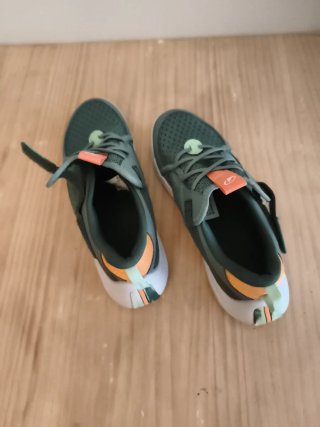 Zapatillas Verano Verdes y Naranja