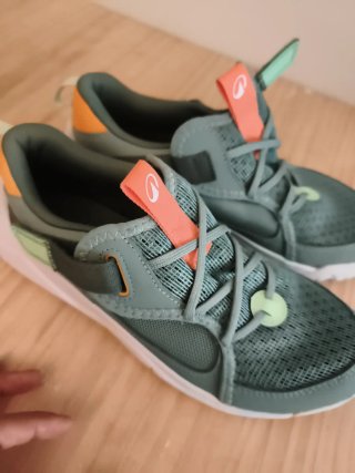 Zapatillas Verano Verdes y Naranja