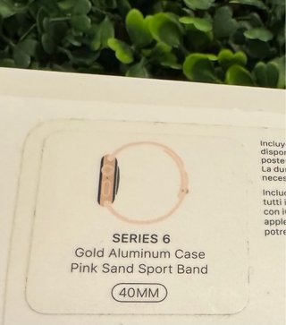 Apple Watch Series 6 40mm Oro/Rosa