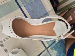 Sandalias Talla 38 Stradivarius Blancas