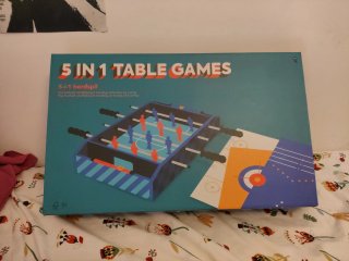 Juego de mesa 5 en 1