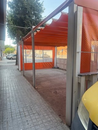 Pérgola para terraza de bar
