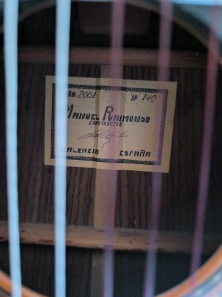 Guitarra Raimundo Modelo 140