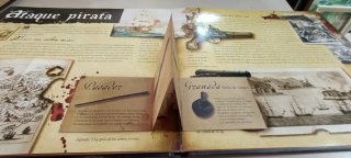 "Piratas" .Libro interactivo