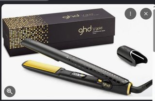 Plancha de pelo GHD negra