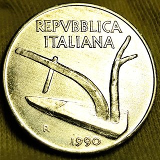 Italia lote de 6 monedas de 1990 - 1997 S/C