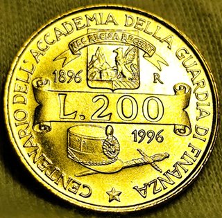 Italia lote de 6 monedas de 1990 - 1997 S/C