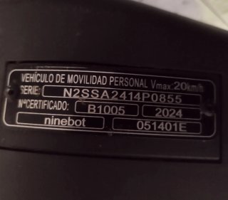 Patinete Eléctrico Ninebot