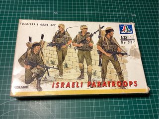 Maqueta Italeri Israelí Paratroops 1:35