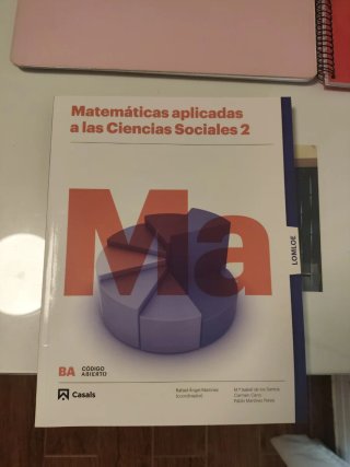 Matemáticas aplicadas a las Ciencias Sociales 2...