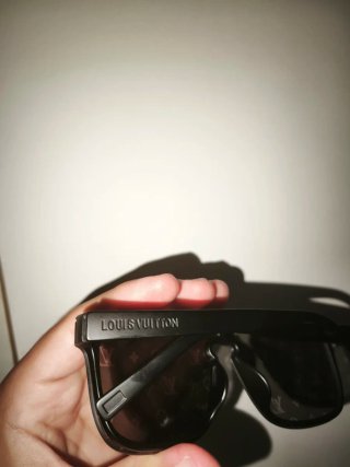 Gafas de sol de verano Louis Vuitton negras LV