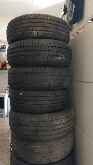 Juego de 6 Ruedas de Coche