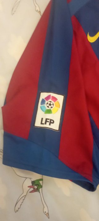 Camiseta Barça Messi llorón '06 dorsal champions