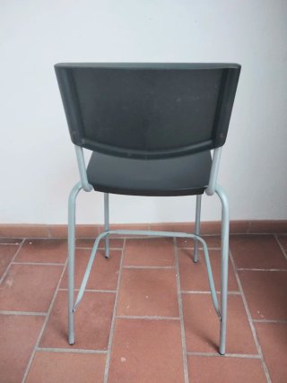 Taburete Ikea Negro