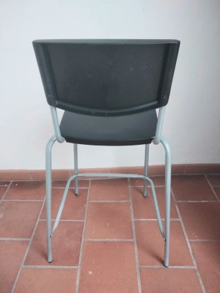 Taburete Ikea Negro