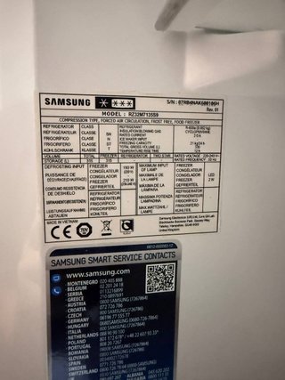 Congelador Samsung No Frost 315L Inverter