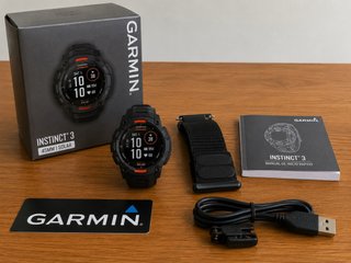Garmin Instinct 3 Solar 45mm Negro/Naranja