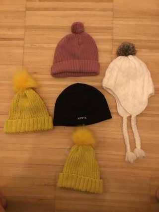 Lote 4 Cappelli Inverno Pompones