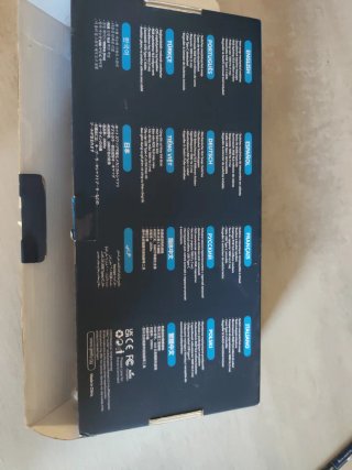 Teclado GK61 Blanco Switches marrones