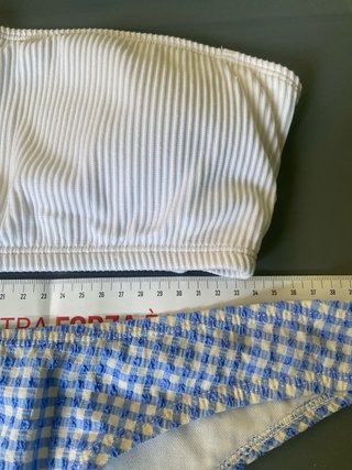 Costume Primark Taglia 44 Bianco/azzurro