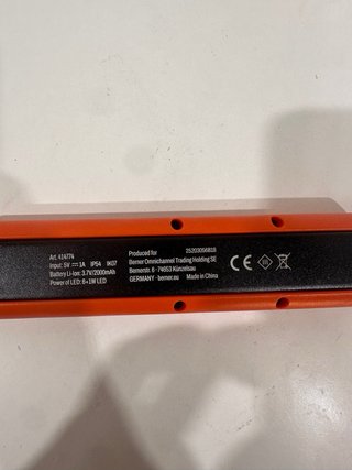 Lámpara LED Berner Flex Lux Slim 2 en 1