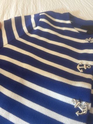 Camiseta Zara Rayas Anclas
