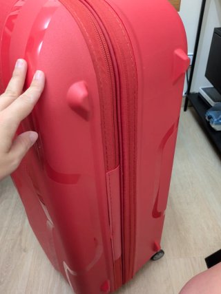 Maleta grande Delsey XL Roja Nueva de calidad