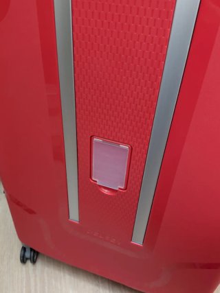 Maleta grande Delsey XL Roja Nueva de calidad