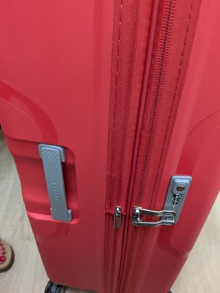 Maleta grande Delsey XL Roja Nueva de calidad