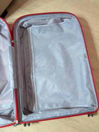 Maleta grande Delsey XL Roja Nueva de calidad