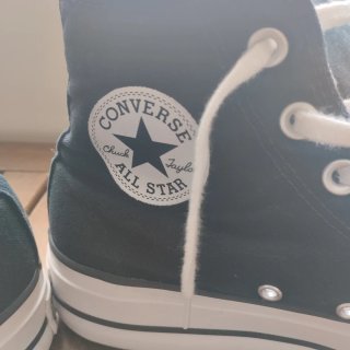 Converse plataforma negras