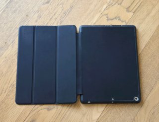 iPad 9th gen cover with pen holder and stand