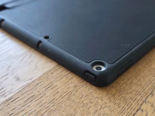iPad 9th gen cover with pen holder and stand