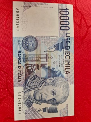 3 Banconote 10000 Lire Volta FDS
