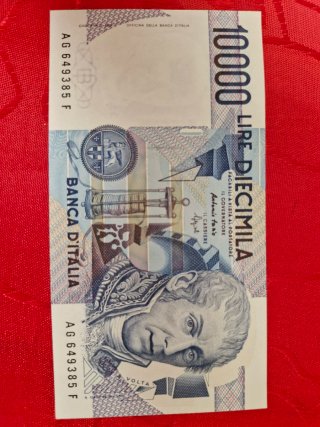 3 Banconote 10000 Lire Volta FDS