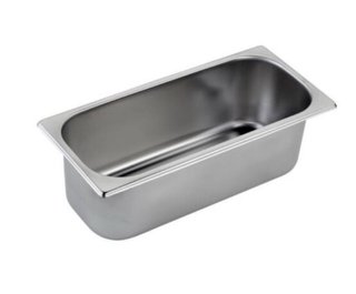 6 Vaschette Inox per Gelato