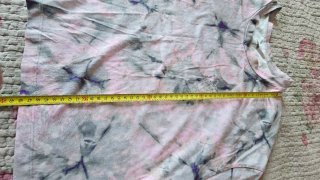 Camiseta Tezenis oversize S/M tie-dye