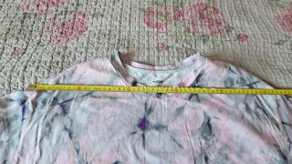 Camiseta Tezenis oversize S/M tie-dye