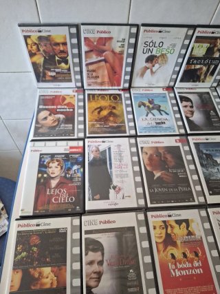 Lote peliculas dvd Publico Cine